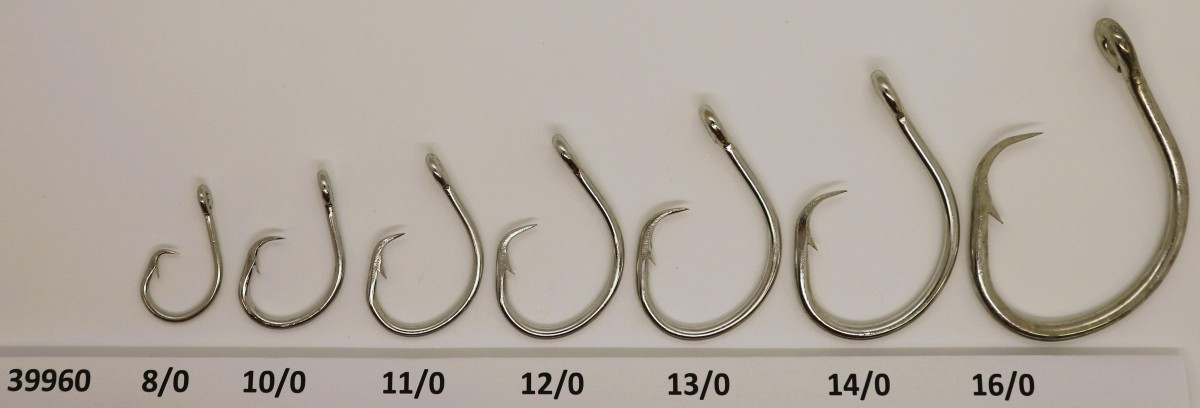 Mustad Circle Sea Hook (39960ST) - Hooks - Tackle