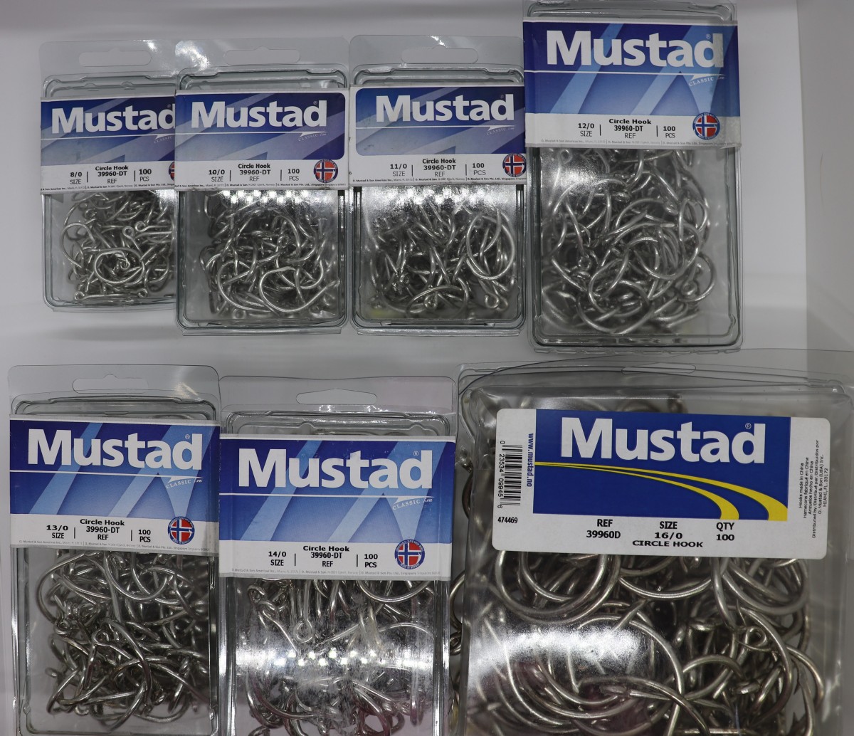 Mustad Circle Sea Hook (39960ST) - Hooks - Tackle